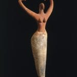 female stone statue