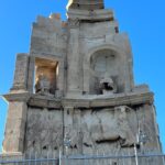 Stone carved monument of Philopappos